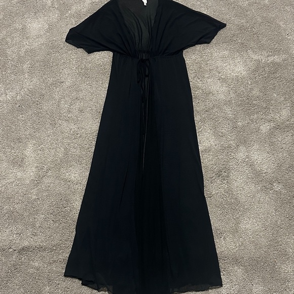 Elan Other - Elan Black Sheer Maxi overlay